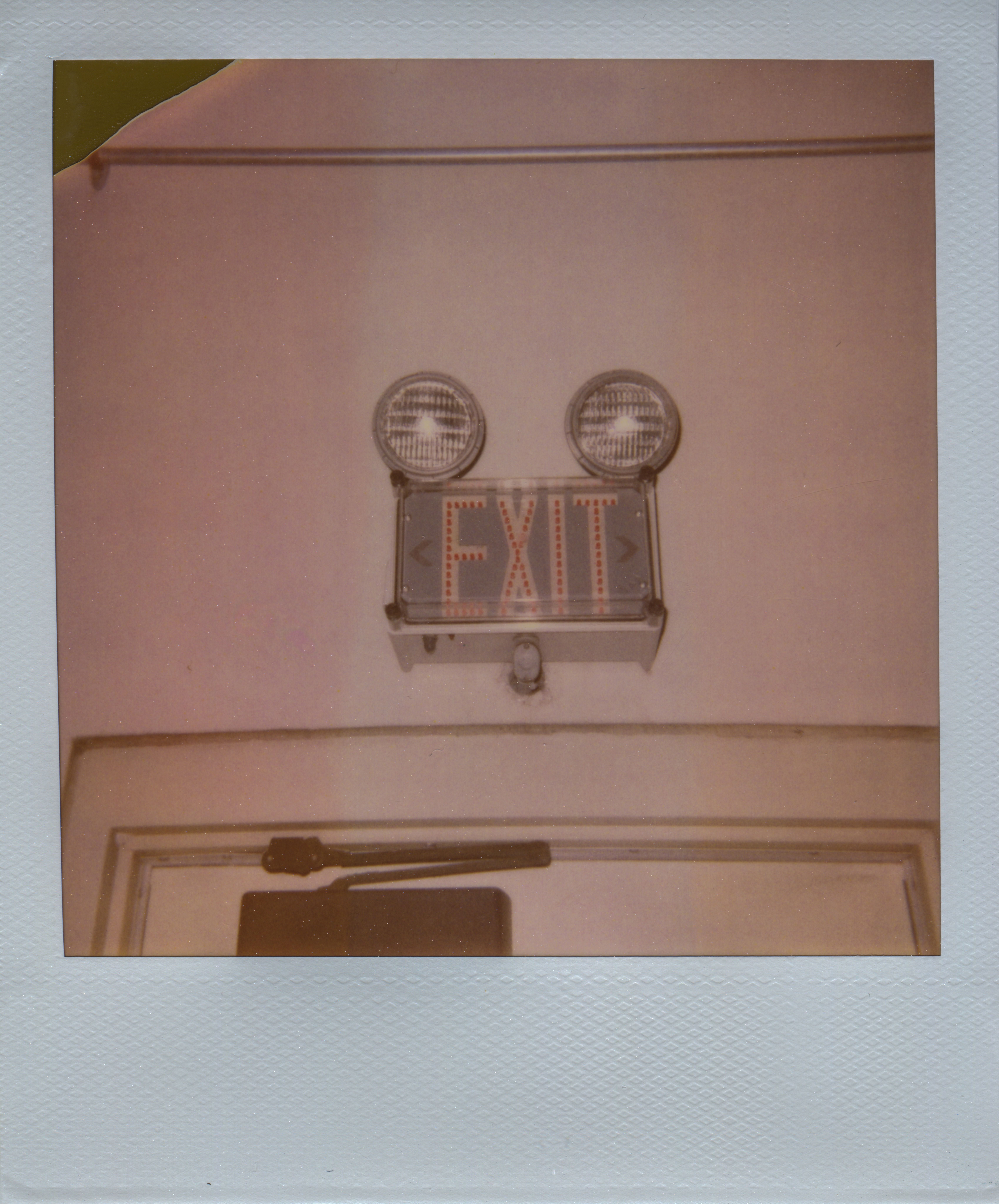 Old Exit Sign